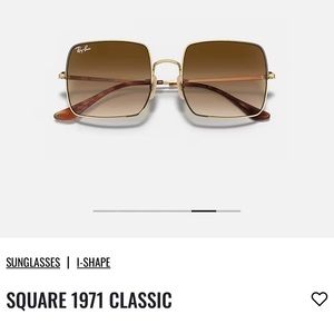 Authentic RayBan 1971 classic Sunglasses